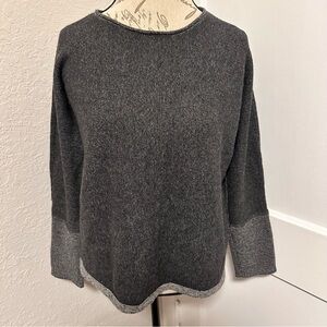 Eileen Fisher Cashmere Wool Blend Crewneck Sweater